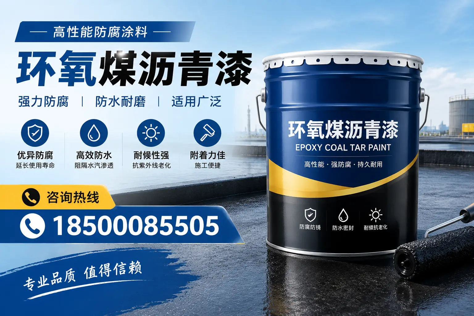 环氧煤沥青漆的主要成分与功能，资阳用户深度了解